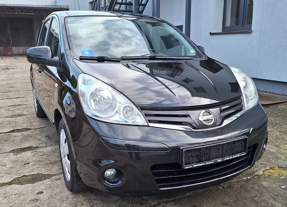 Nissan Note cena 12800 przebieg: 105700, rok produkcji 2010 z Wągrowiec małe 154